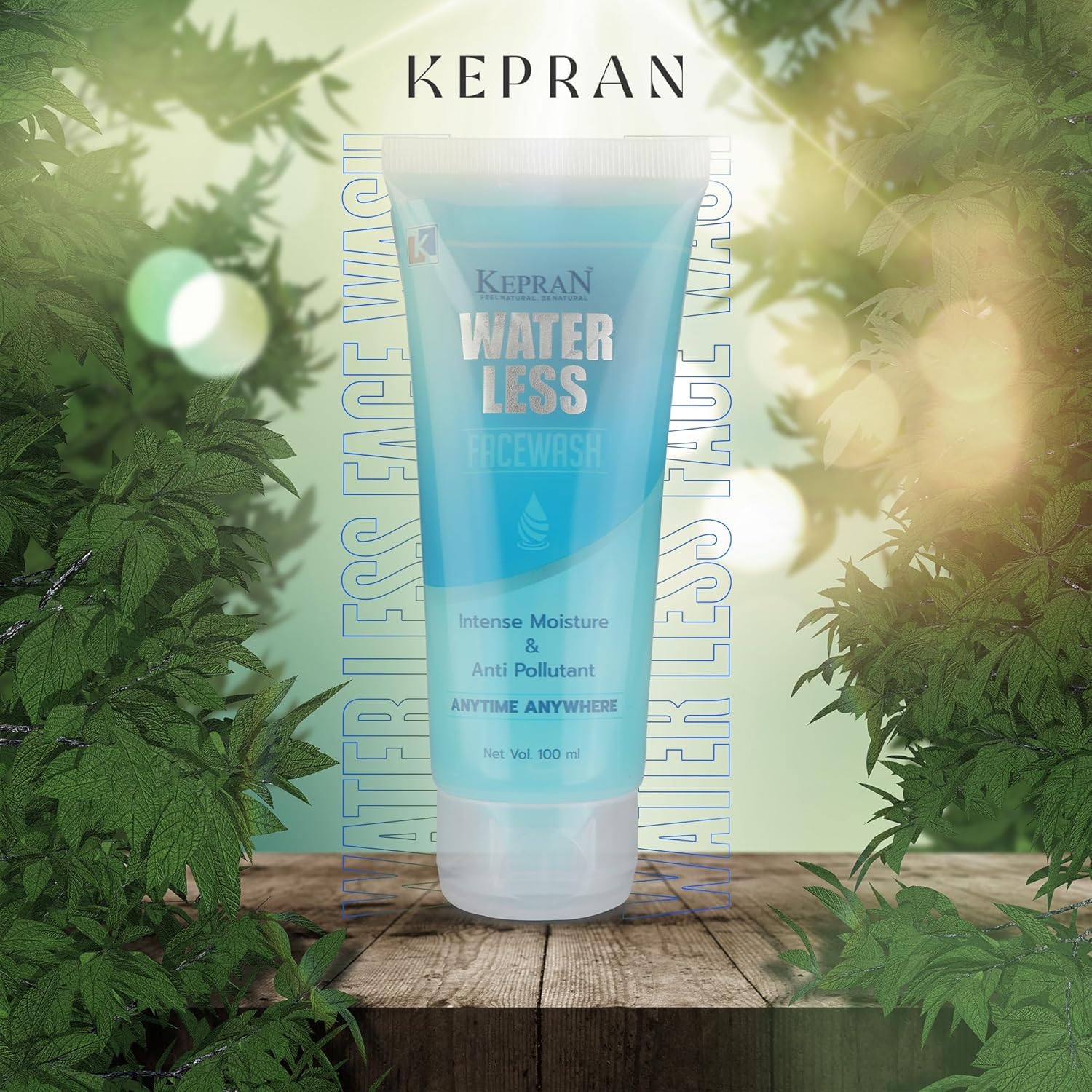 Water Less Facewash, Intense Moisture and Anti Pollutant, 100 ml