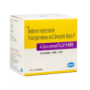 Glimepiride 3 mg + Metformin 1000 mg